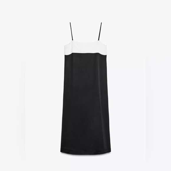 Zara Dresses & Skirts - Zara ZW collection minimal satin dress 1758/041